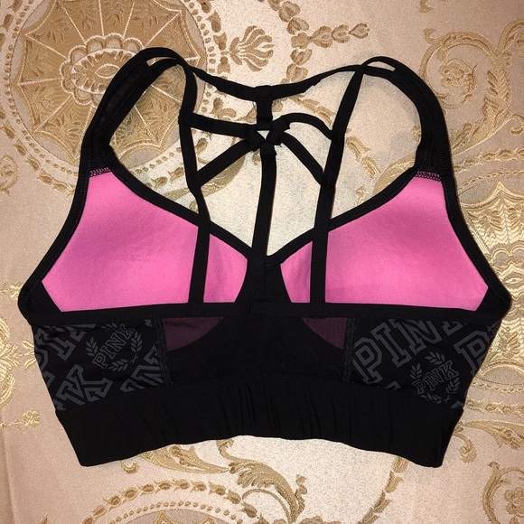 VS PINK Push-up Sports Bra - Picture 2 of 4